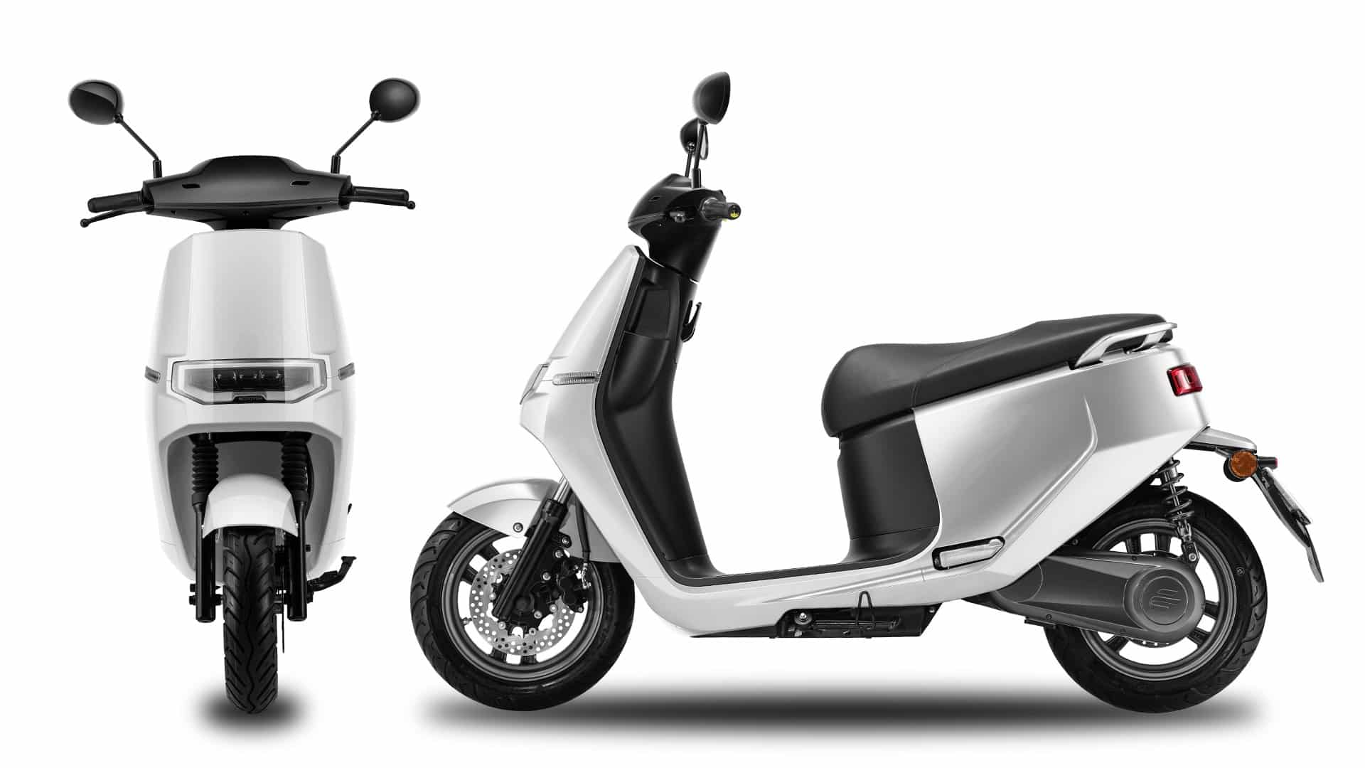 El scooter Ecooter E2 hvid