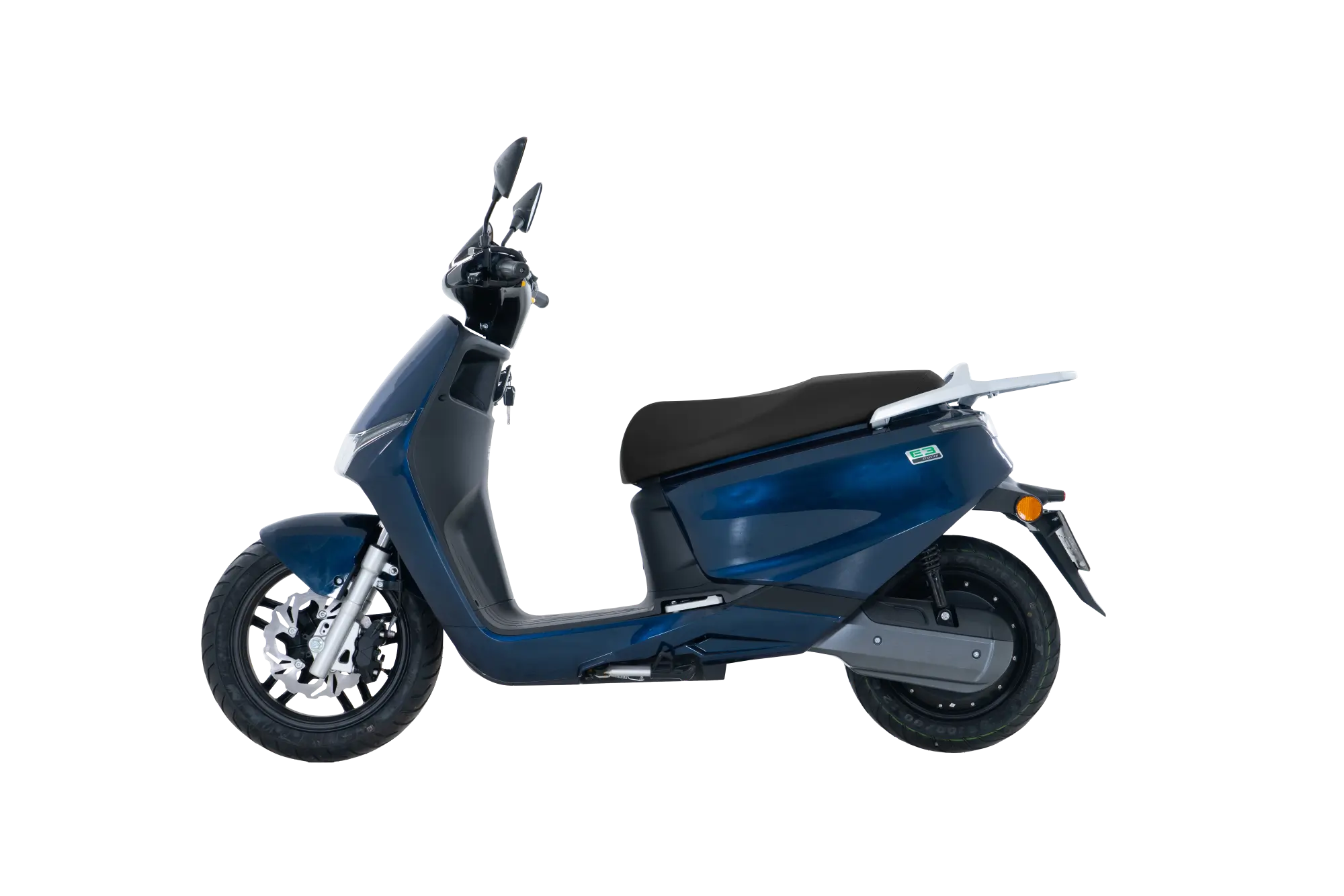 Ecooter e3 elektrisk scooter blå