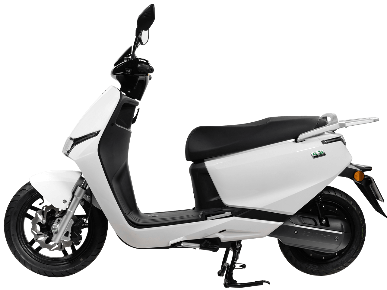 Ecooter e3 elektrisk scooter hvid